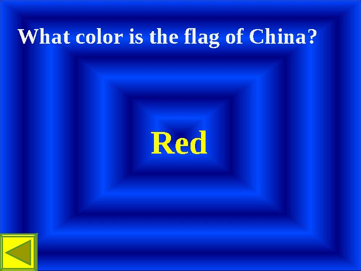 What color і s the flag of China ? Red