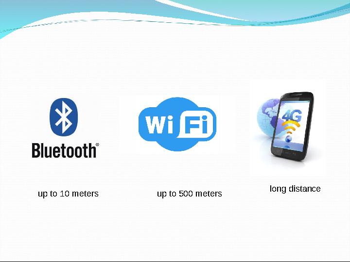 up to 10 meters up to 500 meters long distance