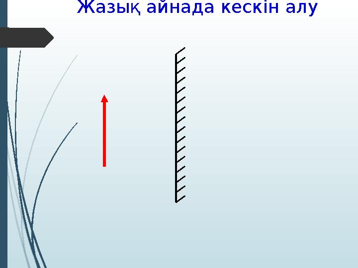 Жазық айнада кескін алу