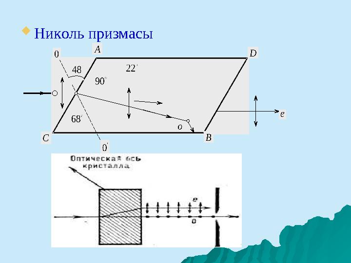  Николь призмасы