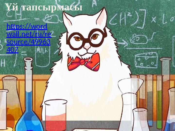 Үй тапсырмасы https://word wall.net/ru/re source/49963 407