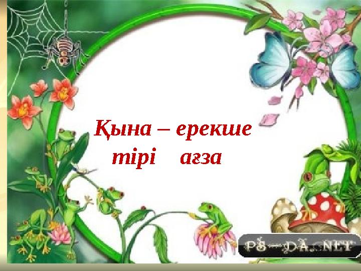 Қына – ерекше тірі ағза