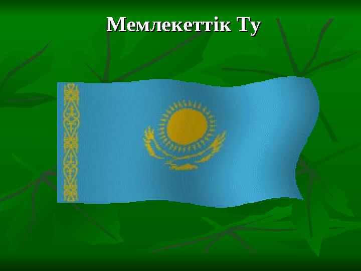 Мемлекеттік Ту Мемлекеттік Ту