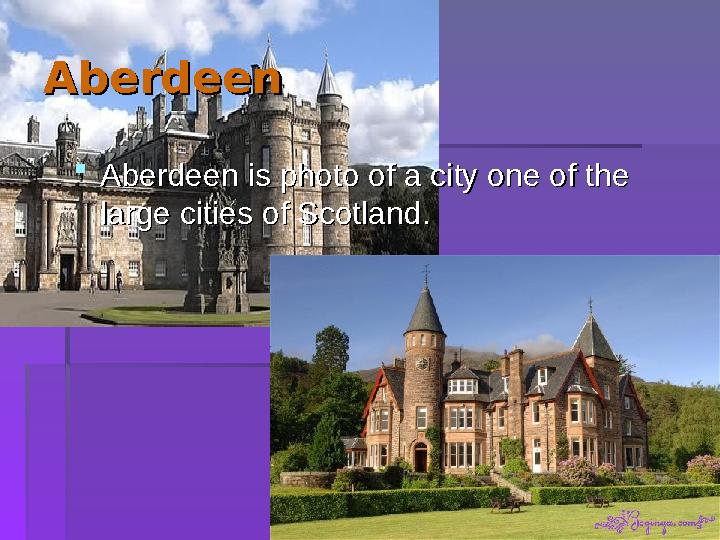 Aberdeen Aberdeen Aberdeen is photo of a city one of the Aberdeen is photo of a city one of the large cities of Scotland.la