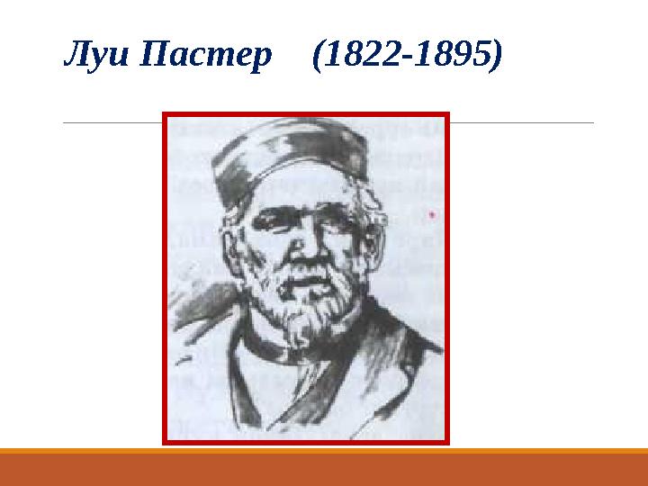 Луи Пастер (1822-1895)