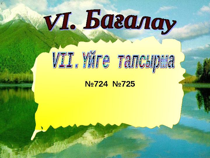 30.01.25 №724 №725