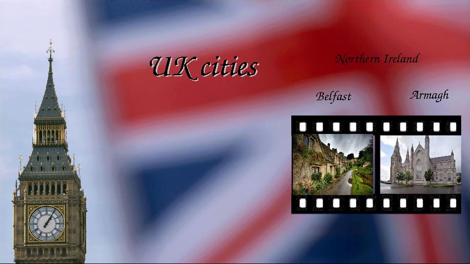 UK citiesUK cities Northern Ireland ArmaghBelfast