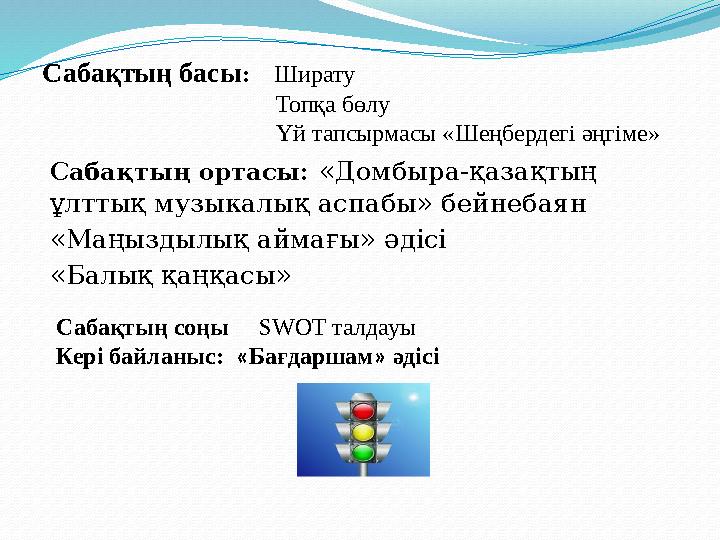 Сабақтың басы: Ширату Топқа бөлу Үй тапсырма