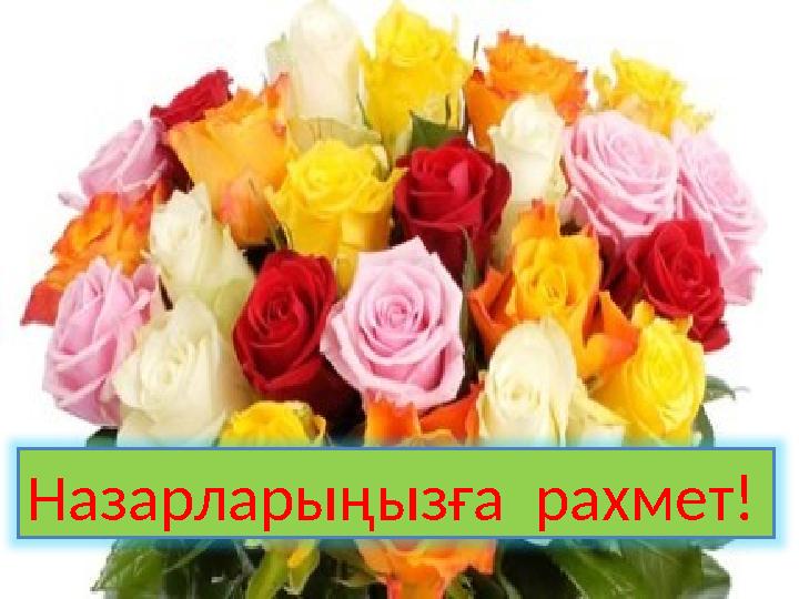 Назарларыңызға рахмет!