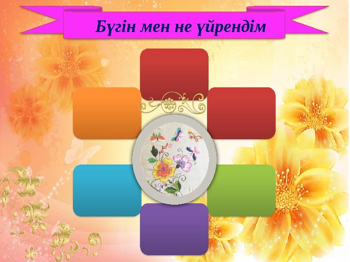 Бүгін мен не үйрендім