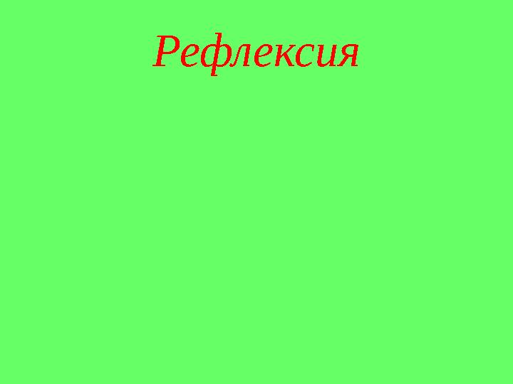 Рефлексия