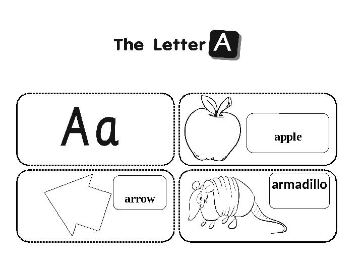 apple arrow armadillo