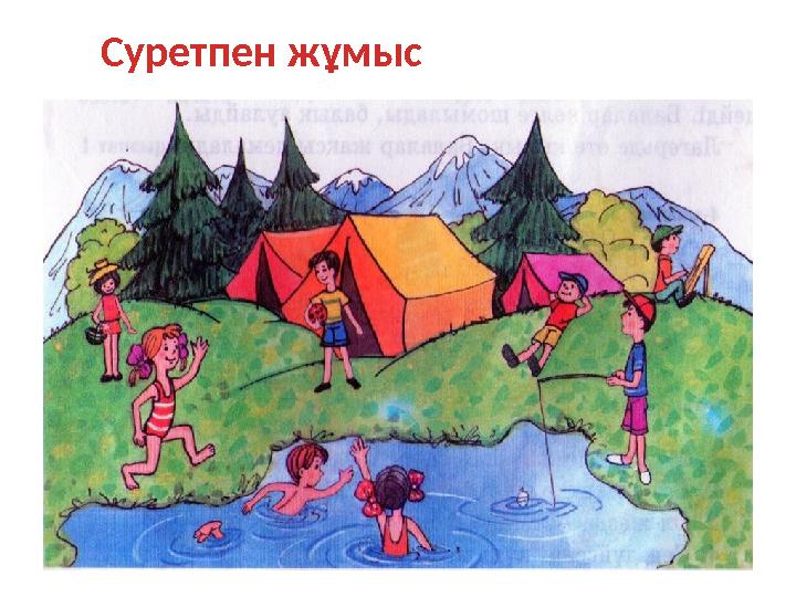 Суретпен жұмыс