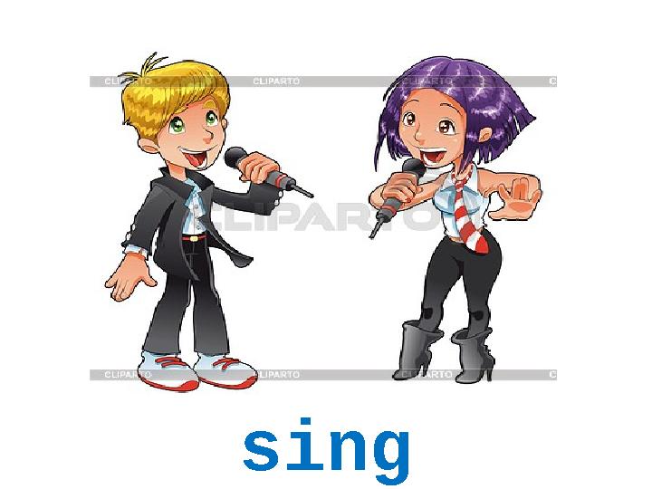 sing