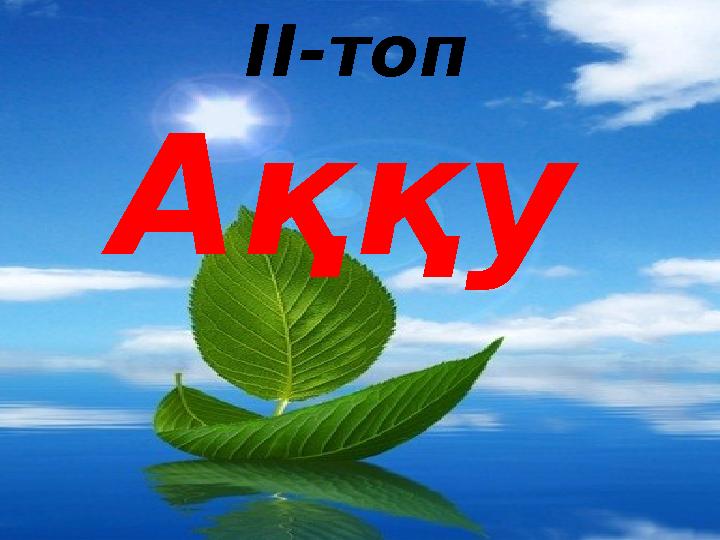 II-топ Аққу
