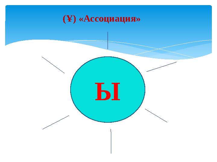 (Ұ) «Ассоциация» Ы