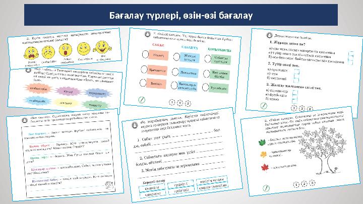 Бағалау түрлері, өзін - өзі бағалау