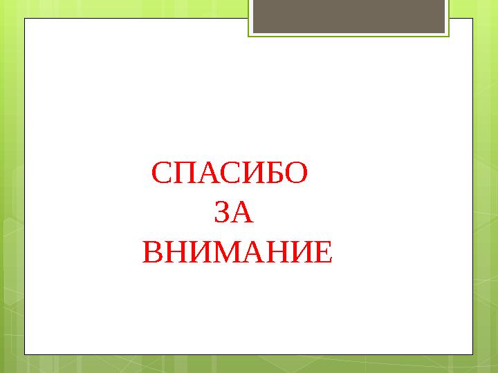 СПАСИБО ЗА ВНИМАНИЕ