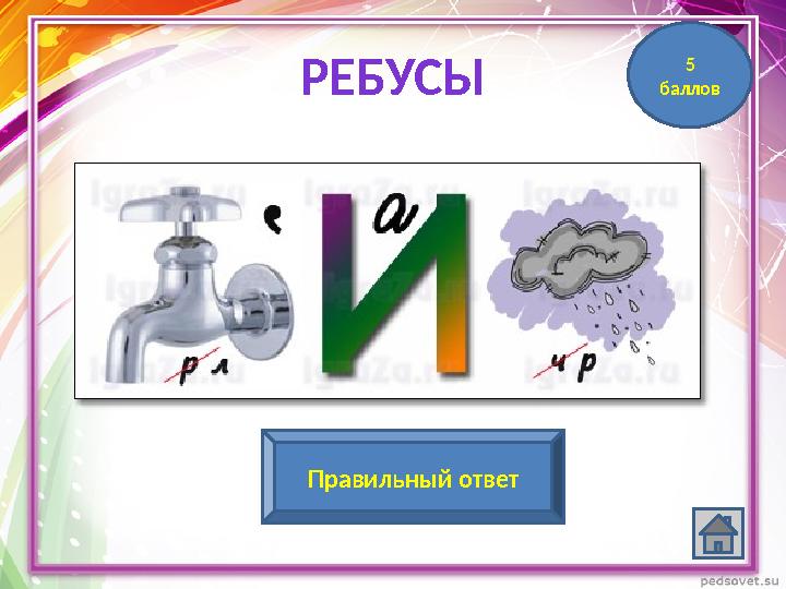 РЕБУСЫ клавиатураПравильный ответ 5 баллов