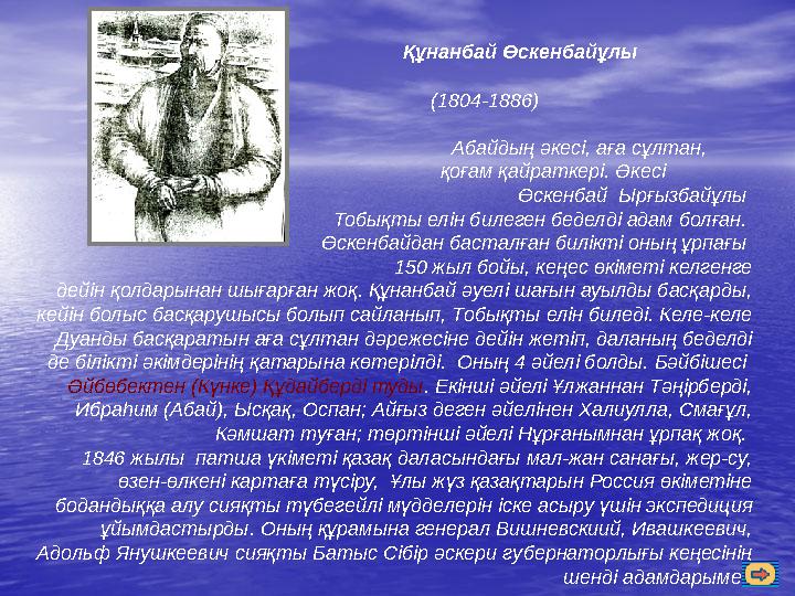 Құнанбай Өскенбайұлы