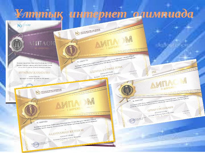 Ұлттық интернет олимпиада