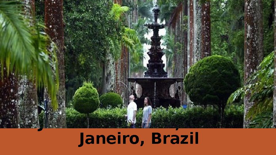 Jardim Botânico, Rio de Janeiro, Brazil