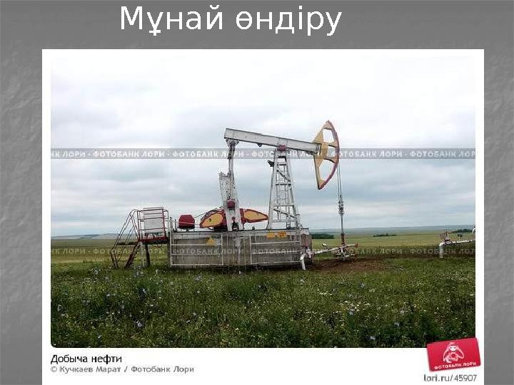 Мұнай өндіру