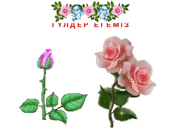 Г Ү Л Д Е Р Е Г Е М І З Г Ү Л Д Е Р Е Г Е М І З