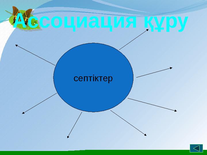 Ассоциация құру септіктер