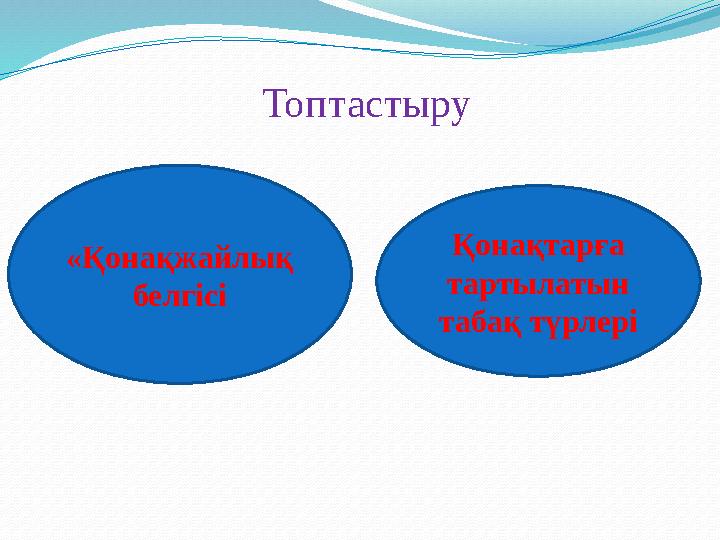 Топтастыру «Қонақжайлық белгісі Қонақтарға тартылатын табақ түрлері