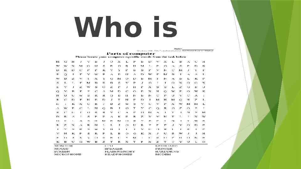 Who is fast?