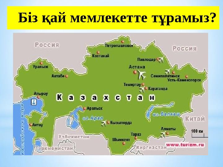 Біз қай мемлекетте тұрамыз?