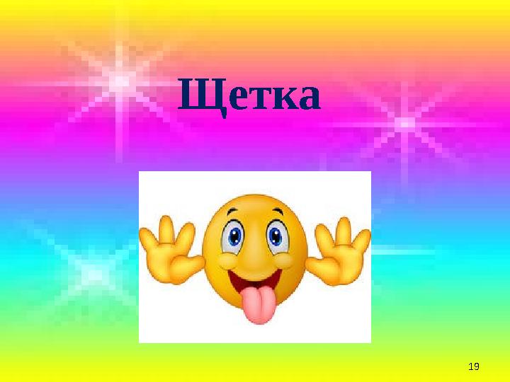 19 Щетка