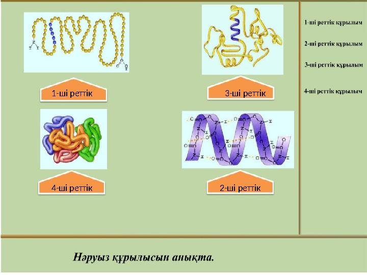 1-ші реттік 3-ші реттік 4-ші реттік 2-ші реттік