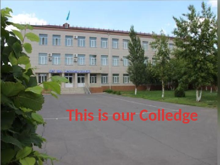 This is our Colledge