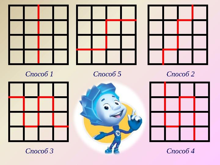 Способ 1 Способ 2 Способ 3 Способ 4 Способ 5