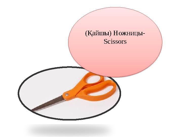 (Қайшы) Ножницы- Scissors
