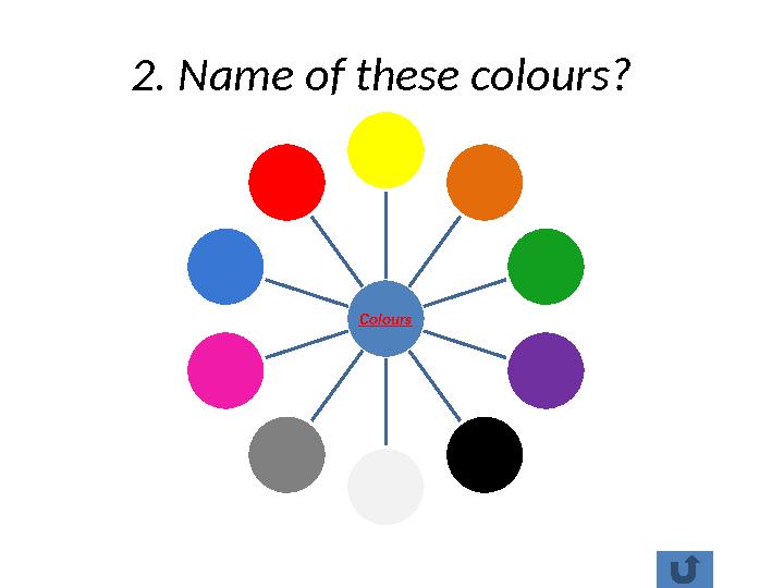 2. Name о f these colours? Colours