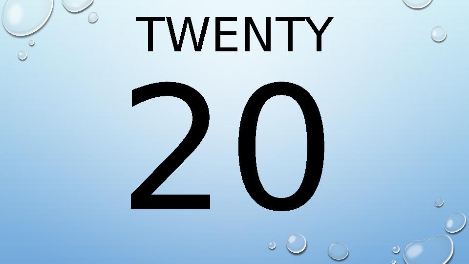 TWENTY 20