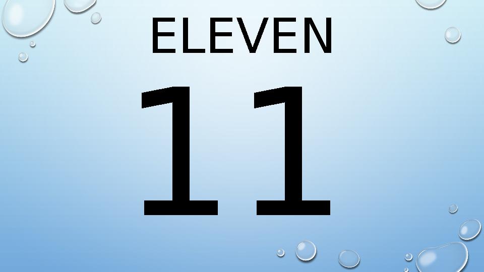 ELEVEN 11