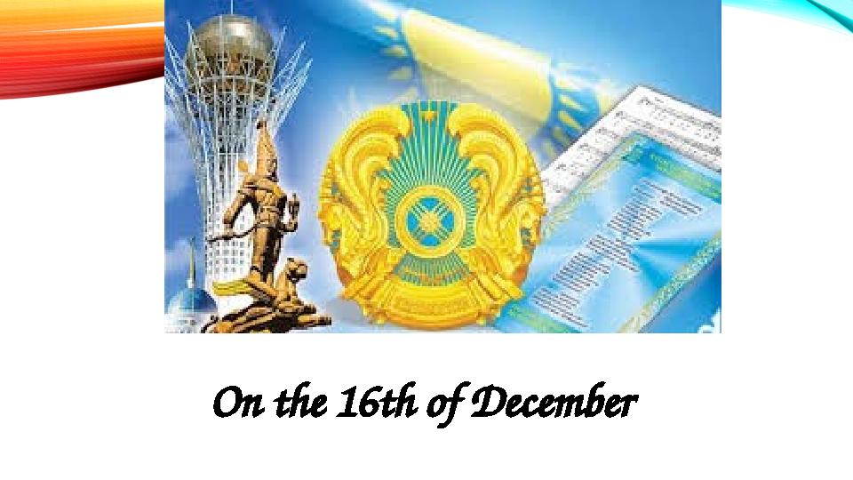On the 16th of December