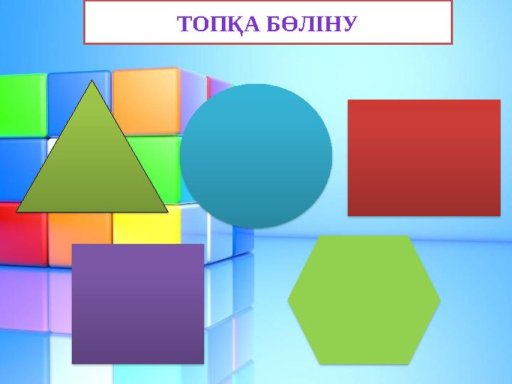 ТОПҚА БӨЛІНУ