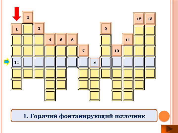 1 32 109 7654 814 1312 11 1. Горячий фонтанирующий источник