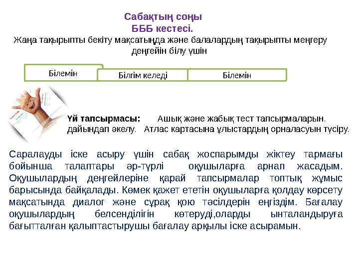 Білемін Білгім келеді Білемін Сабақтың соңы
