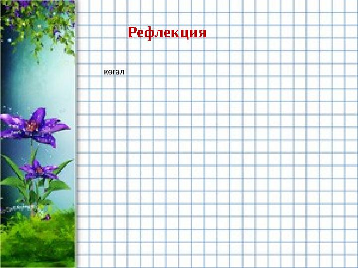 Рефлекция көгал
