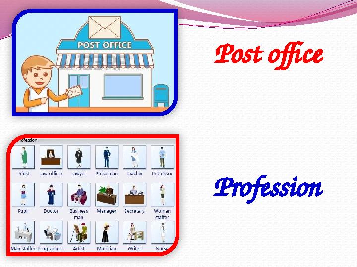 Post office Profession