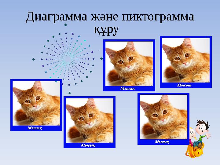 Диаграмма және пиктограмма құру