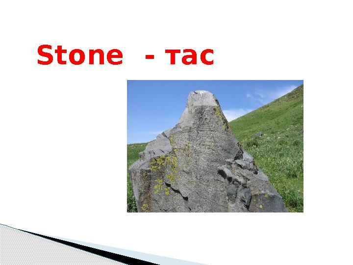Stone - тас