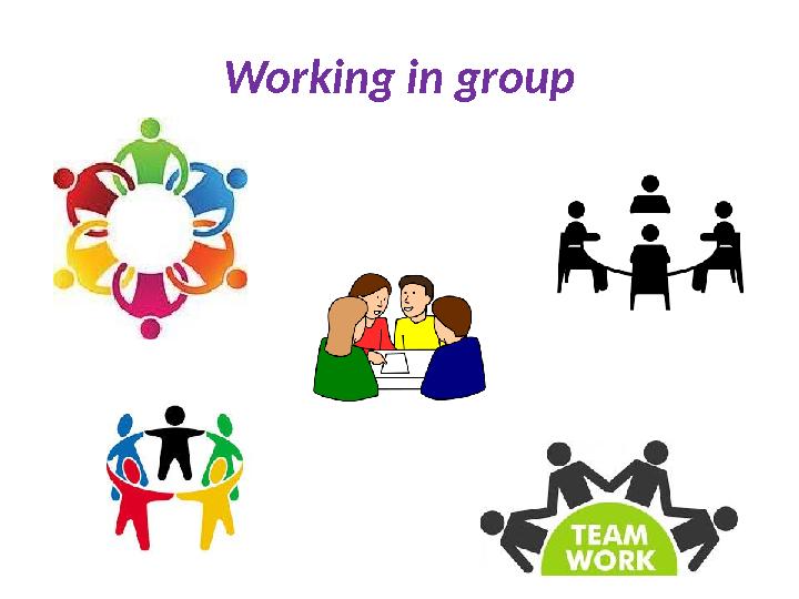 Working in group