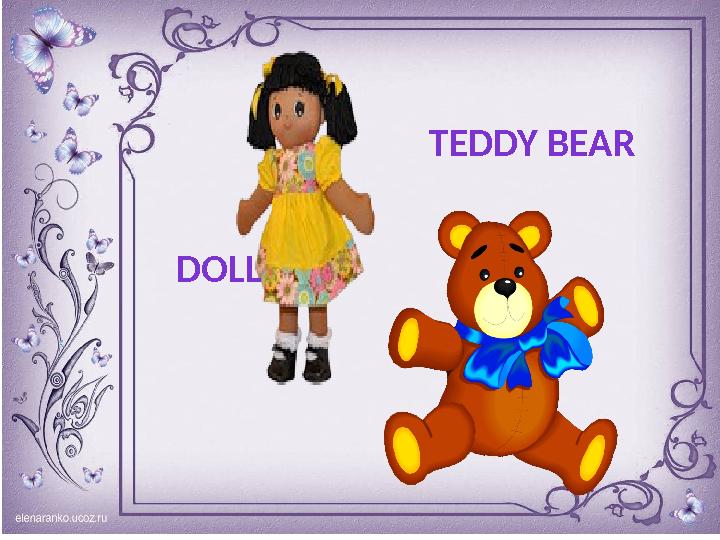 DOLL TEDDY BEAR